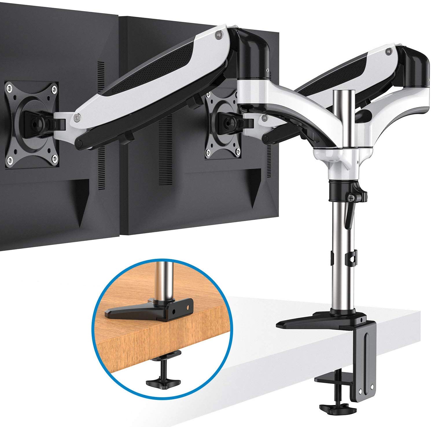 HUANUO Dual Monitor Mount Stand