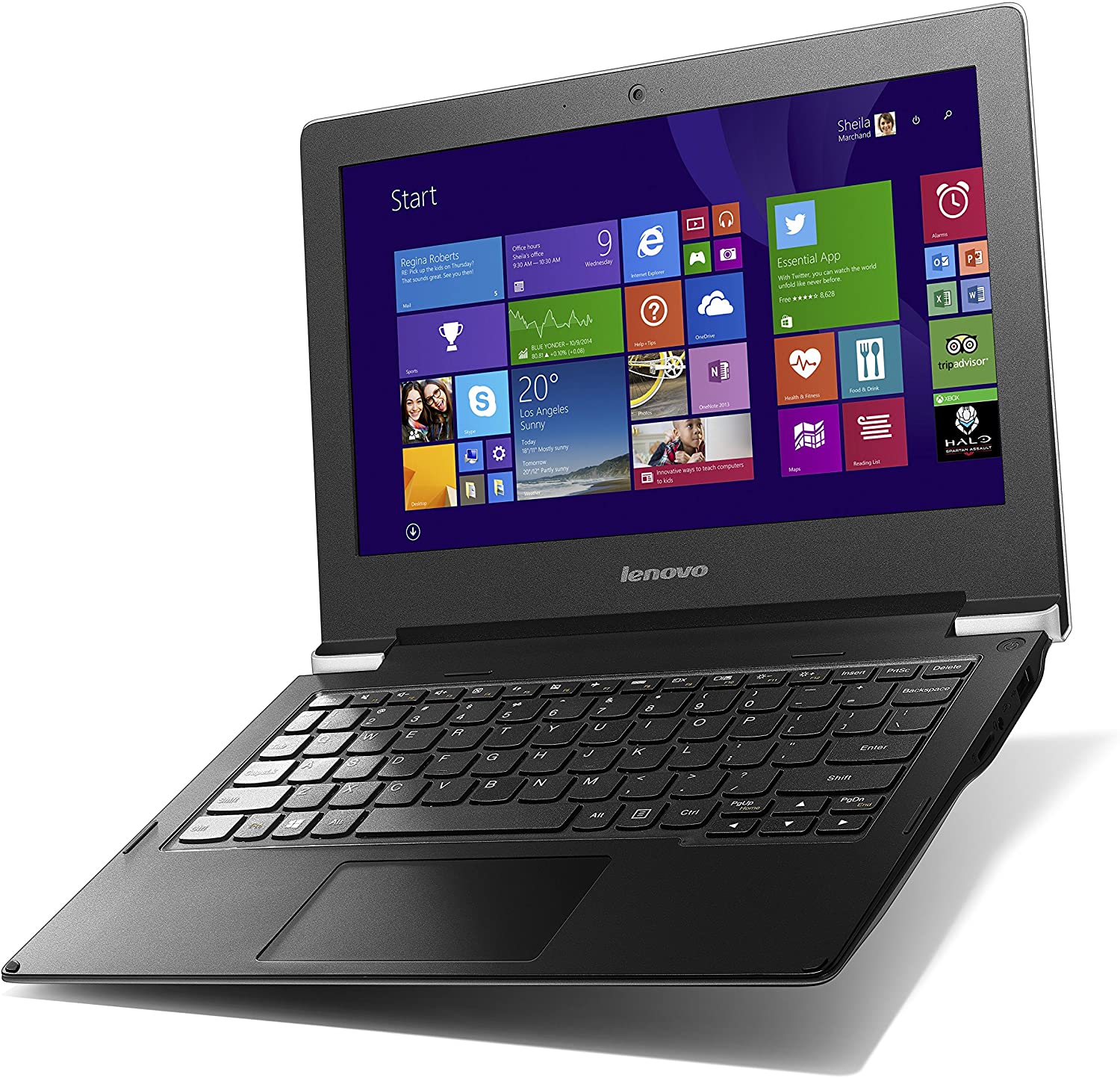 Lenovo S21e 11.6-Inch HD Notebook (Intel Celeron N2840 2.16 GHz, 2 GB RAM, 32 GB eMMC - Mini Notebooks