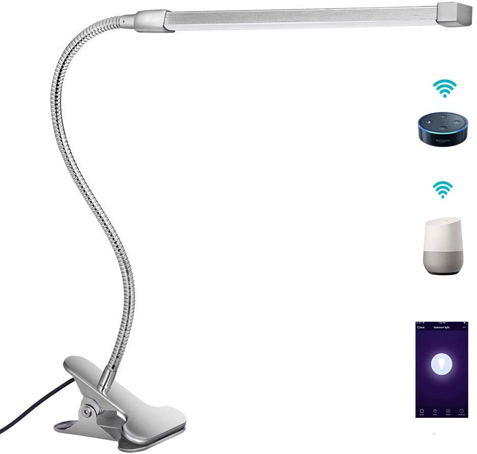 Smart Wi-Fi Desk Lamp Clip On by VagaryLight