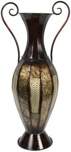 Hosley Metal Vase
