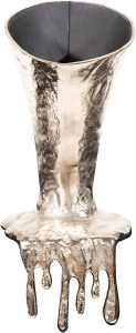 Aluminum Molten Vase