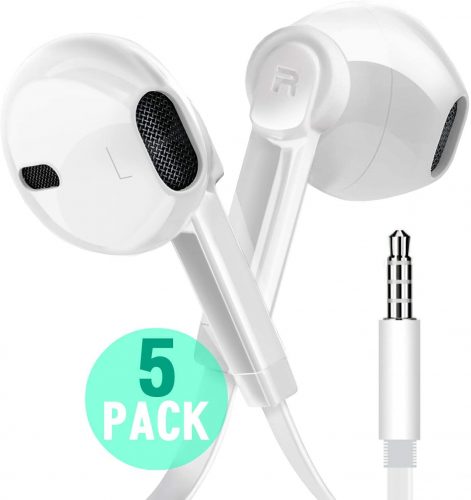 Boost+ Premium Earphones Wireed Earbud Headphone with microphone