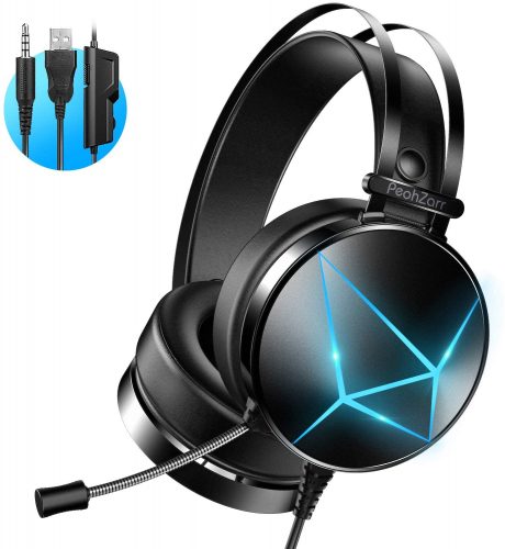 PeohZarr Gaming Headset PS4 headset Xbox One Headset