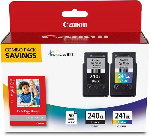 Canon PG-240XL/CL-241XL with Photo Paper