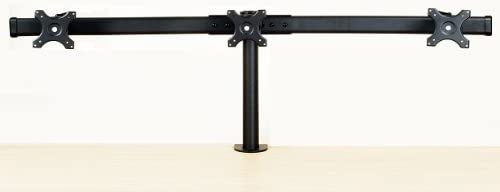 EZM Deluxe Triple Monitor Mount Stand - Monitor Desk Mount