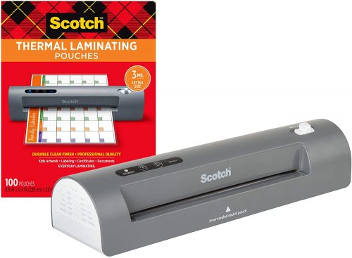 Scotch Thermal Laminator and Pouch Bundle - Staples Laminating