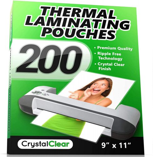 Crystal Clear Universal Thermal Laminating Pouches - Staples Laminating