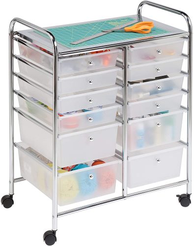 Honey-Can-Do Rolling Organizer - Drawer Cabinets